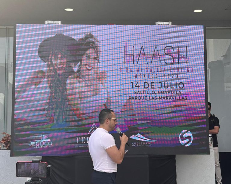 Llega HA-ASH a Saltillo con su gira “Mi Salida Contigo”