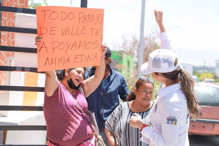 Mantiene Edna Dávalos intensa jornada de reuniones en Ramos Arizpe