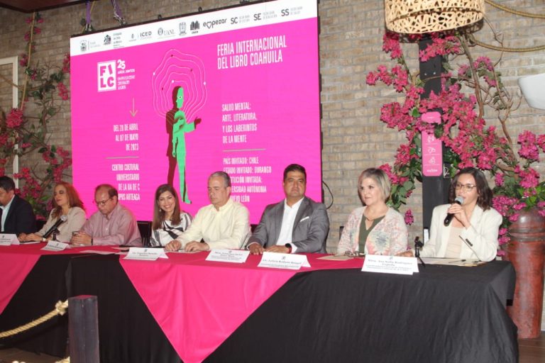 Presenta Coahuila Programa General de la Feria del Libro 2023