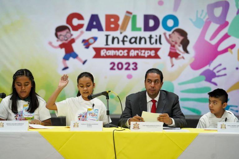 Realizan Cabildo Infantil 2023 en Ramos Arizpe