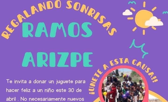 Comunidad ‘Regalando Sonrisas’ convoca a participar en colecta de juguetes para el Día del Niño 