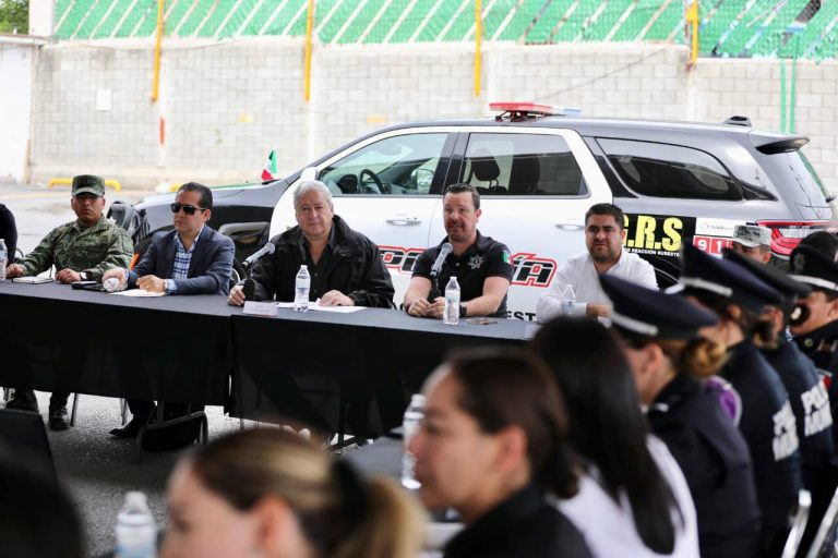 Fortalecen presencia policial en todos los sectores de Saltillo