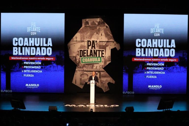 Promete Manolo estadio multiusos, tren ligero, arco vial y centro de convenciones para Saltillo