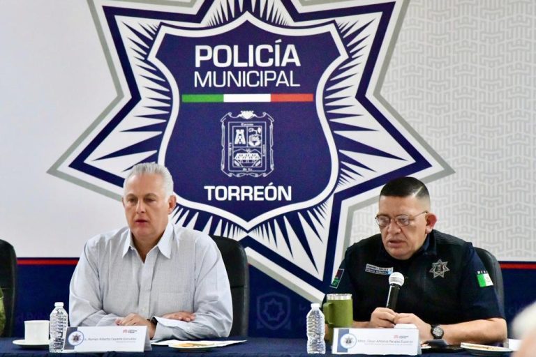 Reconocen a corporaciones por su labor para disminuir percepción de inseguridad en Torreón