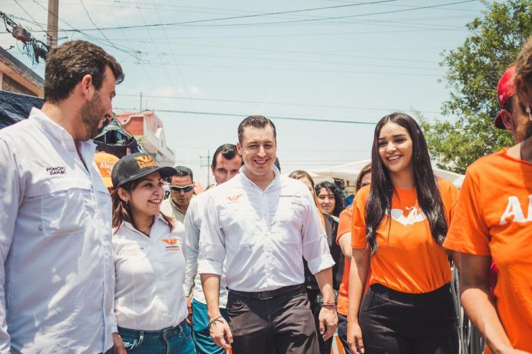 Colosio y diputados de Nuevo León acompañan a candidatos de Movimiento Ciudadano en Recorridos