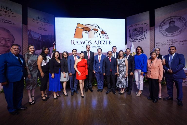 Celebran 43 aniversario de la ciudad con la Presea “Miguel Ramos Arizpe”