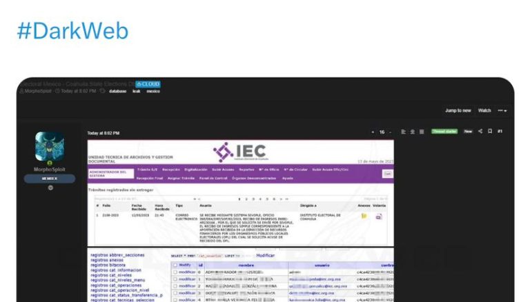 Desmiente IEC supuesto hackeo a sus plataformas y programas informáticos difundida en redes sociales