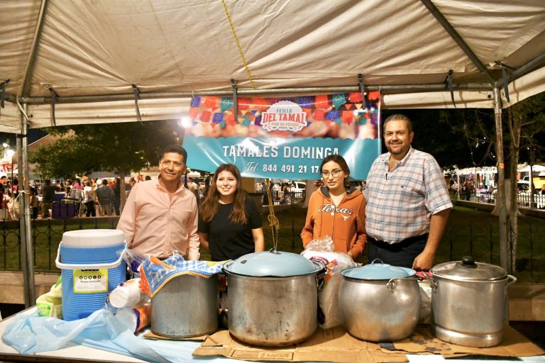 Éxito en arranque de la Feria del Tamal y Pan de Pulque en Ramos Arizpe 