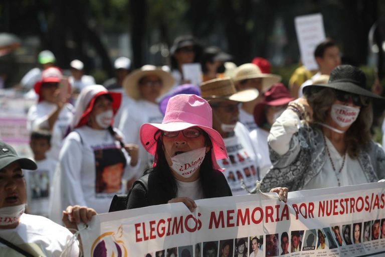 Madres de desaparecidos protestan en México para exigir justicia