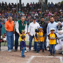 Realizan Liga de Béisbol infantil Sur “Ojo de Agua” en Ramos Arizpe1