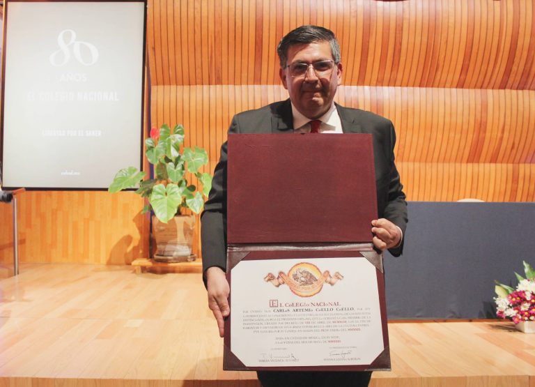 Carlos Coello Coello es el octavo investigador del Cinvestav en ingresar al Colegio Nacional