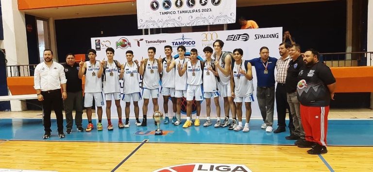 Coahuila es campeón nacional de Basquetbol Sub 17