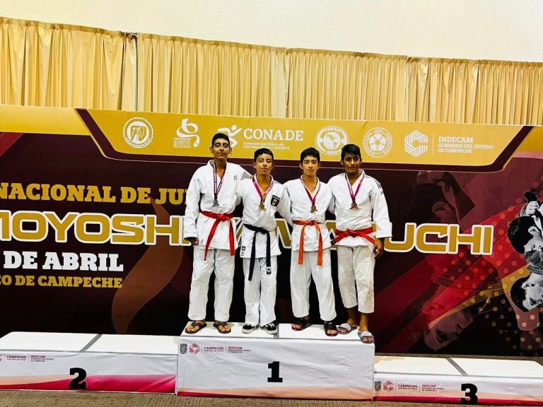 Judokas coahuilenses destacan en torneo nacional