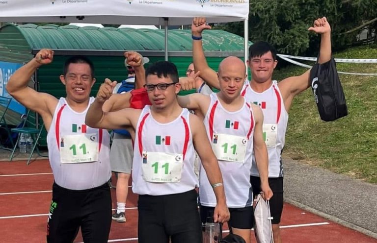 Coahuilense Ángel Flores impone récord mundial en los Global Games de Francia