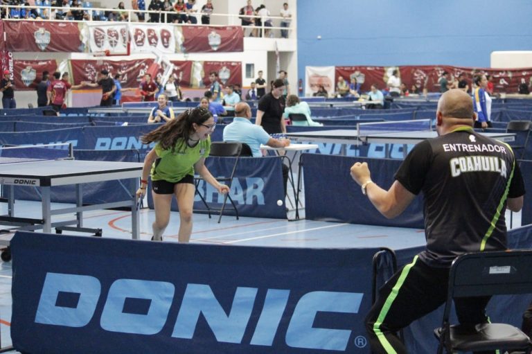 Coahuilense Regina Gallegos se cuelga el Bronce en Tenis de Mesa de Nacionales CONADE