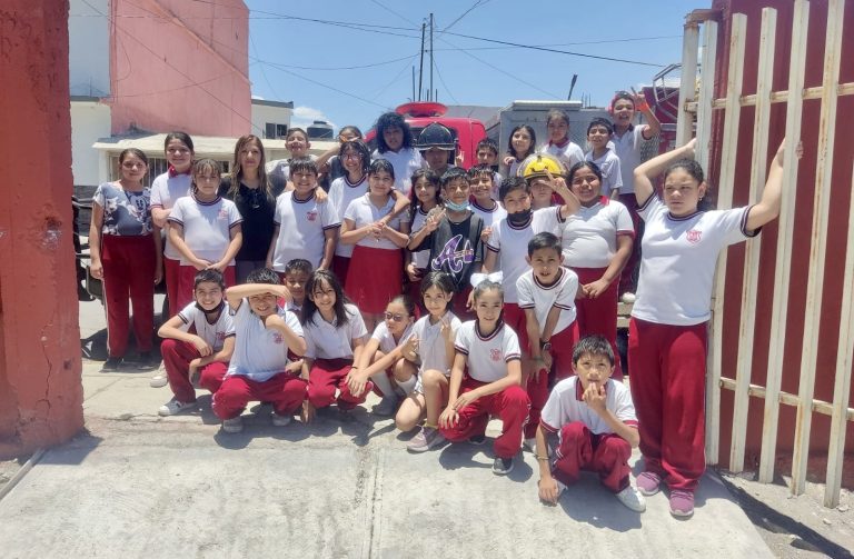 Bomberos de Ramos fomentan en escuelas la prevención de accidentes 