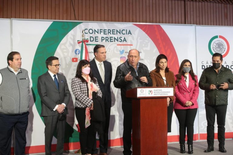 Diputados federales del PRI denuncian gobierno autoritario, represor e intolerante de Samuel García