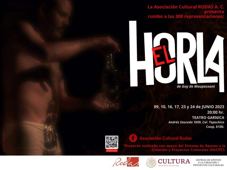 Obra de teatro “El Horla” se presentará en Saltillo, llegará a las 300 representaciones