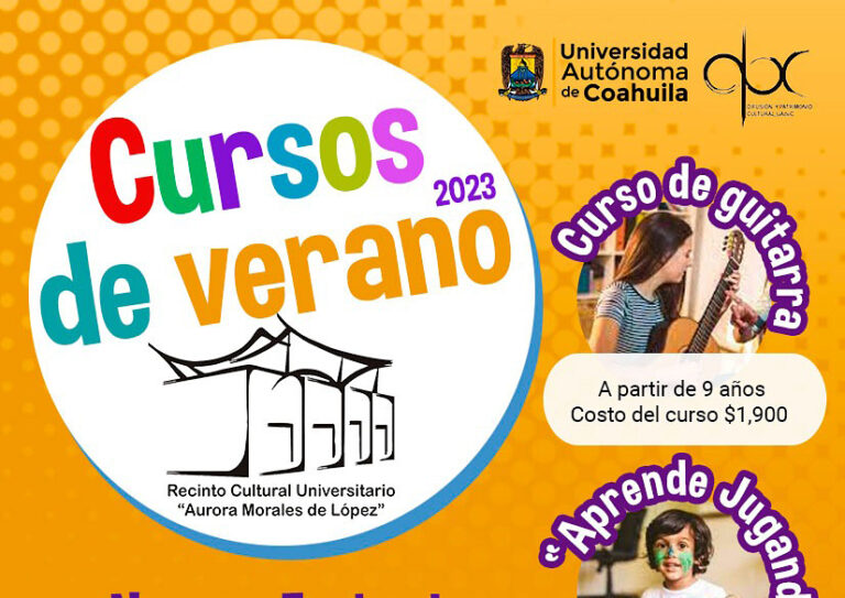 Abrirán Curso de Verano el Recinto Cultural “Aurora Morales de López” de la UA de C