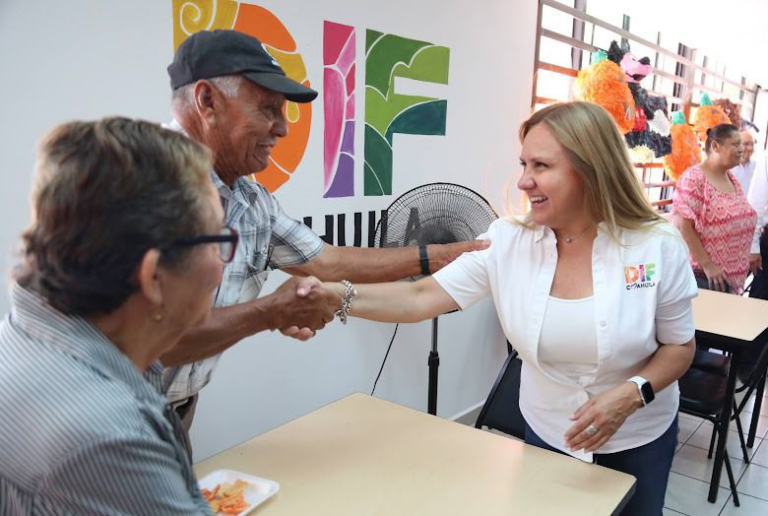 Ha brindado DIF Coahuila más de 5.7 millones de raciones alimentarias a adultos mayores: Marcela Gorgón