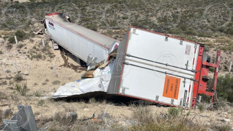 Dormita al volante y cae a un barranco en el Libramiento Norponiente