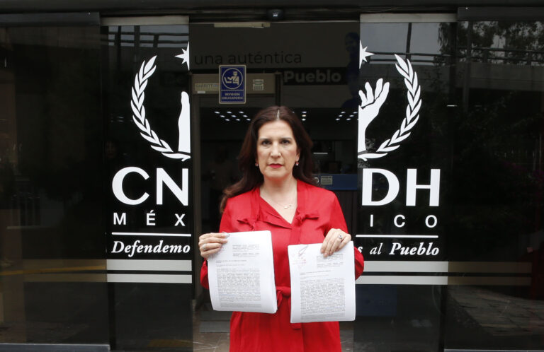 Presenta GPPAN ante CNDH quejas contra AMLO por violaciones a derechos humanos de los aspirantes panistas por el Frente Amplio por México