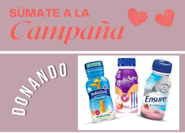 Invita Niños con Leucemia a donar suplemento alimenticio para menores en tratamiento