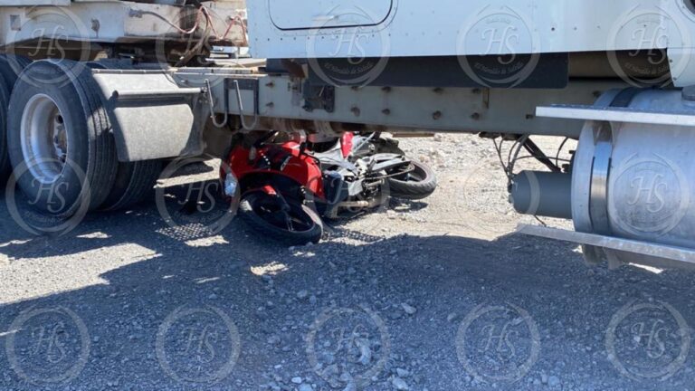 Otro motociclista pierde la vida en accidente en Saltillo