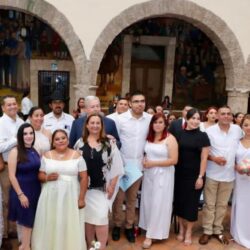Se dan las sí 23 parejas de Saltillo en bodas comunitarias