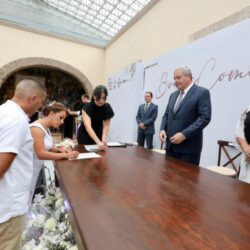 Se dan las sí 23 parejas de Saltillo en bodas comunitarias5