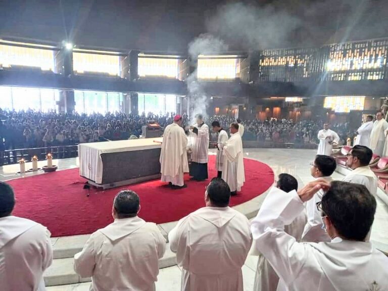 Desde la Basílica de Guadalupe, pide obispo Hilario por la paz de México