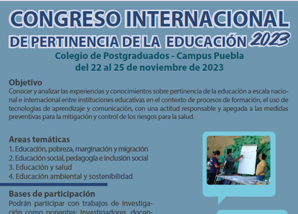 Invita UA de C a participar en el Congreso Internacional de Pertinencia de la Educación 2023