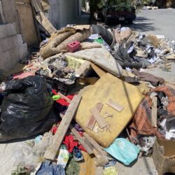 n ha acumulado gran cantidad de basura, misma que ha obstruido el paso peatonal en la banqueta del sector en mención.2