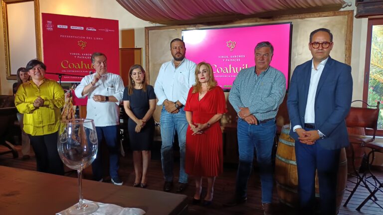 Presenta Gobierno de Coahuila libro “Vinos, sabores y paisajes de Coahuila: una experiencia para los sentidos”