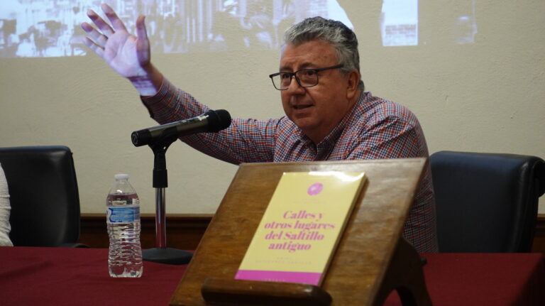 Presenta Ariel Gutiérrez su libro Calles y otros lugares del Saltillo antiguo 