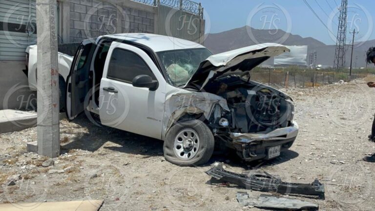 Tres heridos en accidente sobre la carretera Saltillo-Monterrey