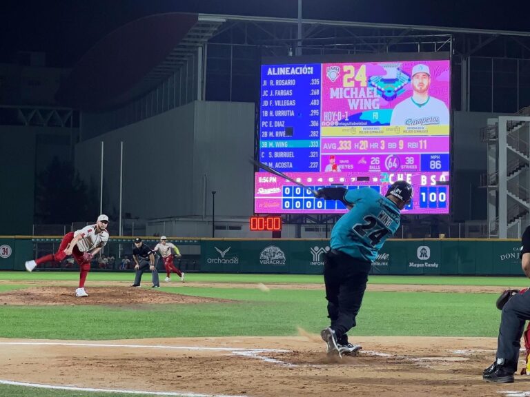 Veracruz vence 2 – 0 a Saraperos en el arranque de la serie interzonas