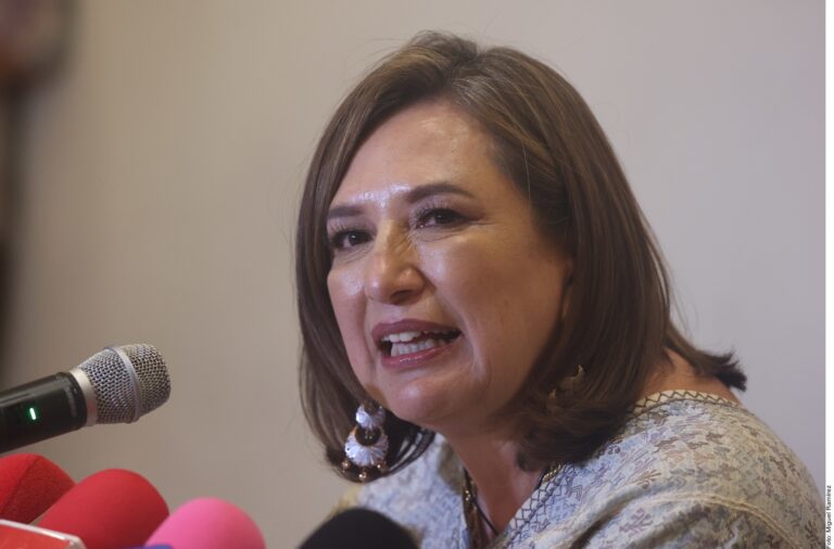 AMLO no me va a doblar: Xóchitl Gálvez