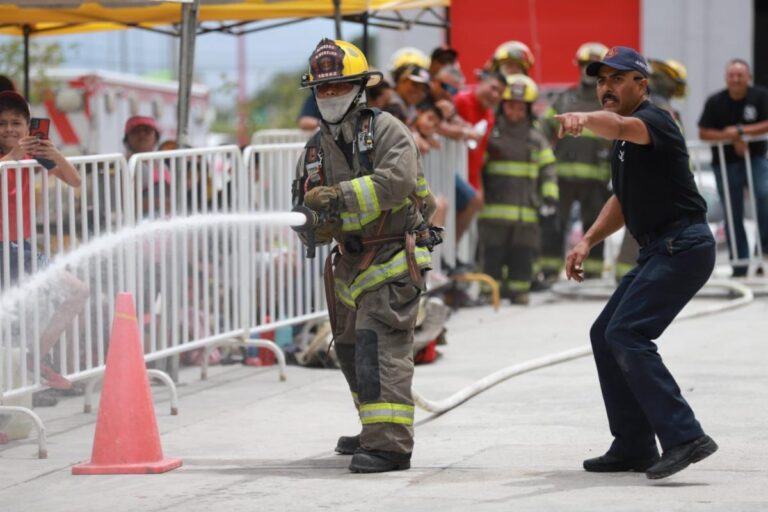 Bomberos de Saltillo se ponen a prueba en Rally 2023