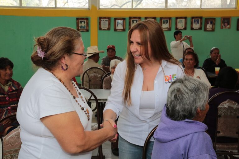 Centros Comunitarios y Comedores mejoran salud emocional de adultos mayores de Coahuila: Marcela Gorgón