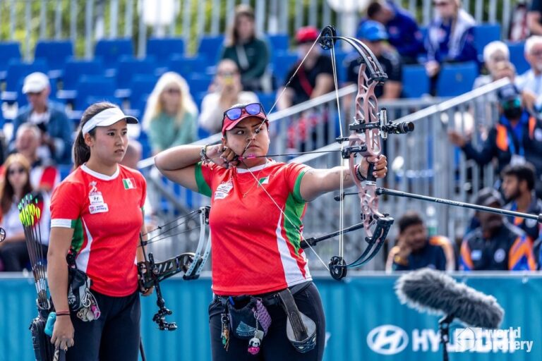 Coahuilenses Ángela Ruiz y Dafne quintero consiguen medalla en el Campeonato Mundial de Tiro con Arco