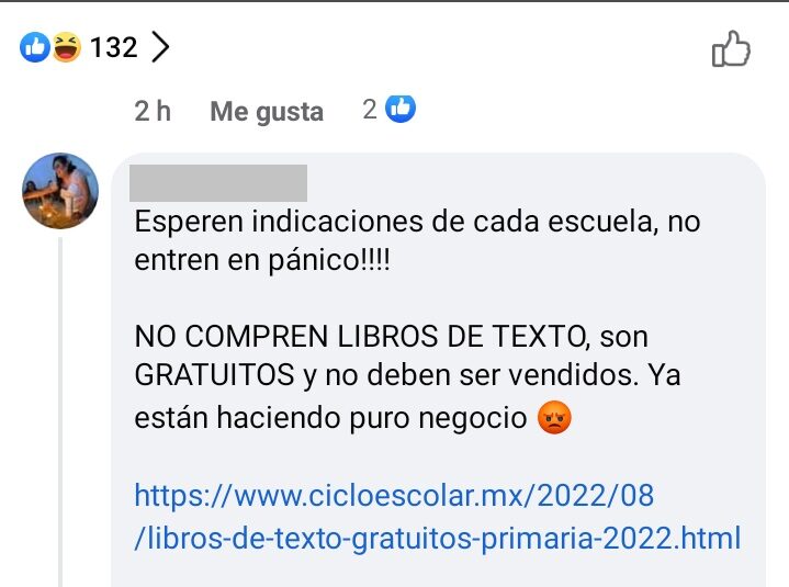 Desencadena ausencia de libros de texto desesperadas transacciones en redes sociales