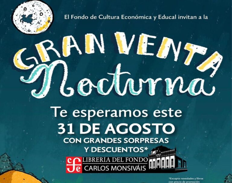 En Saltillo, la Librería ‘Carlos Monsiváis’ invita a lectores a su XI Venta Nocturna