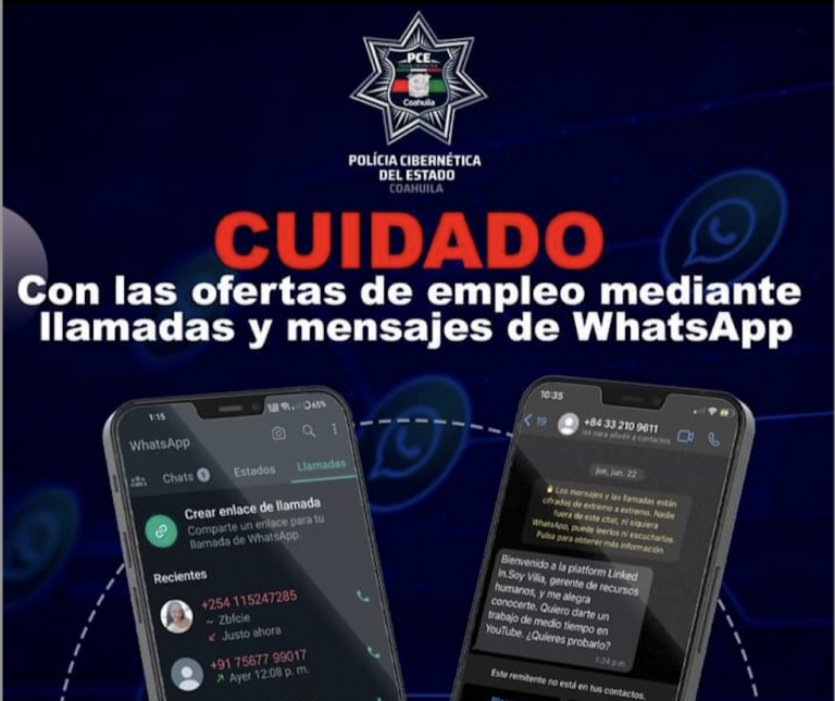 Evolucionan estafas por WhatsApp