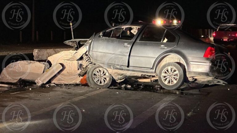 Fatal accidente en la carretera a Zacatecas deja una persona sin vida