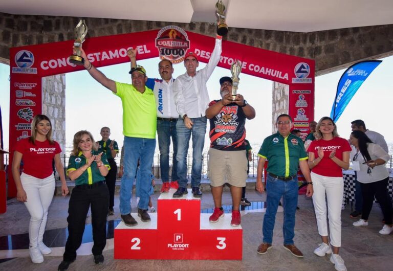 Todo un éxito el Coahuila 1000 Desert-Rally; entregan premio a ganadores