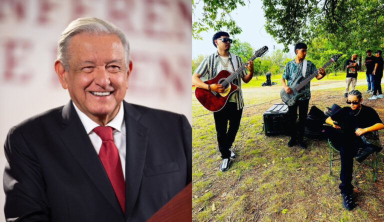 Anuncia AMLO que Yahritza y su Esencia estarán en concierto en fiestas patrias en el Zócalo