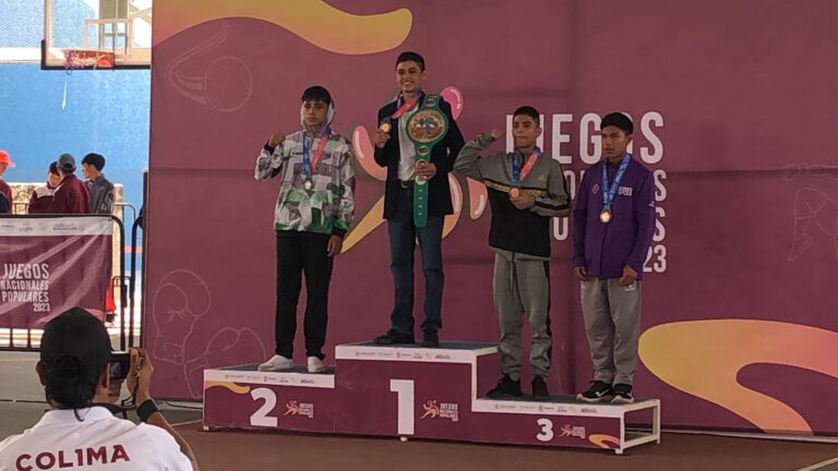 Gana coahuilense César Treviño Plata en el Boxeo de los Nacionales Populares 2023