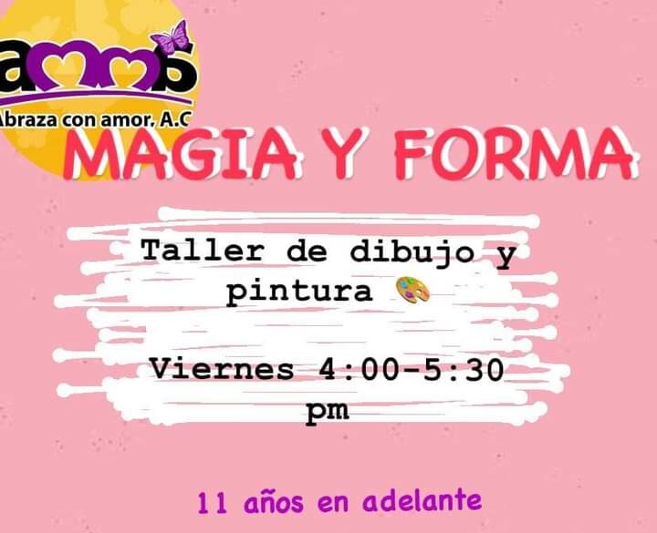 Inician talleres de dibujo y pintura a beneficio de Fundación AMMA AC