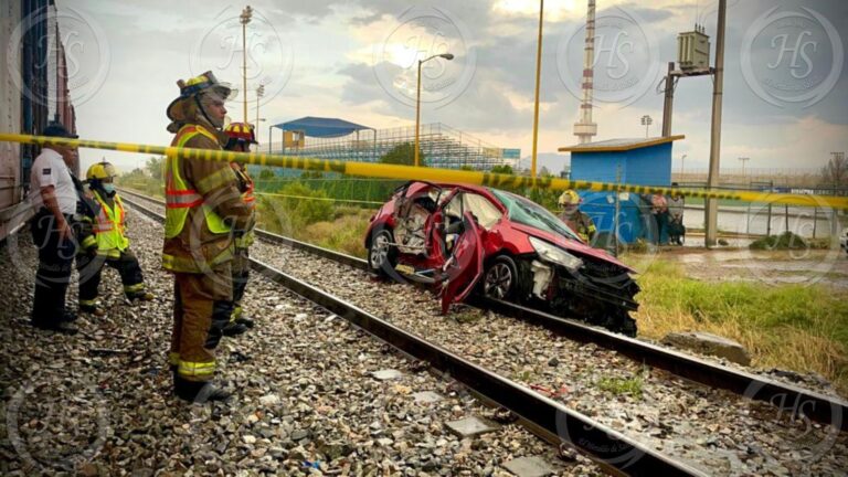 Intenta ganarle el paso al tren en Saltillo y mata a su acompañante